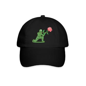 Peacekeeper - Baseballkappe - Schwarz/Schwarz - Vorne