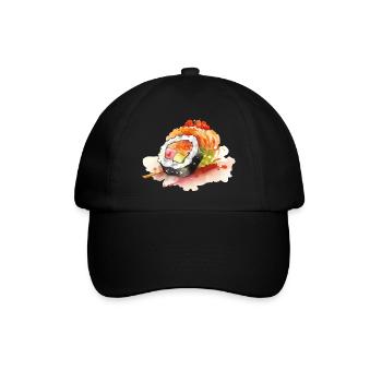 Sushi - Casquette classique - noir/noir - Devant