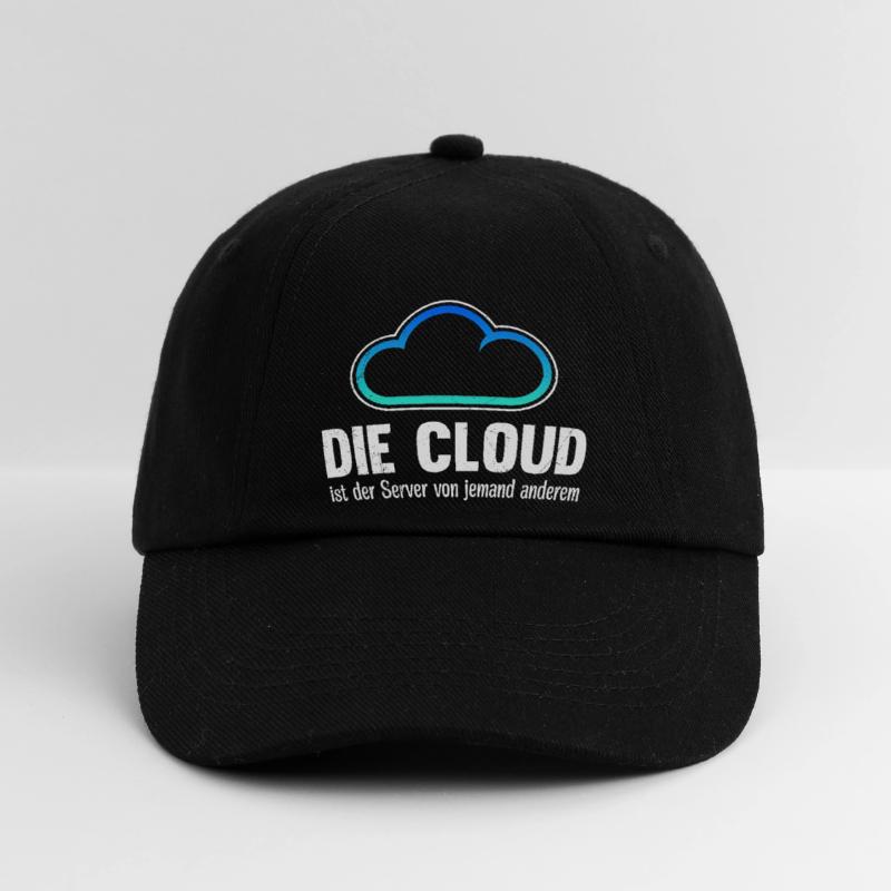 Coder THE CLOUD IS SOMEONE ELSE'S SERVER Baseball Cap