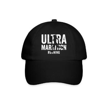 Ultramarathon - Casquette classique - noir/noir - Devant