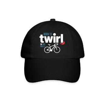 Professional Bicycle Acrobatics Elite Twirl  - Baseball Cap - black/black - Front