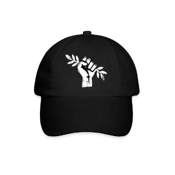 Symbole de la Paix de la Liberté - Casquette classique - noir/noir - Devant