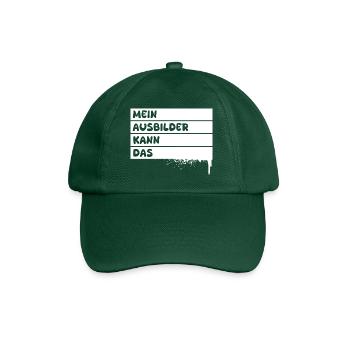 Ausbilder - Baseballkappe - Flaschengrün - Vorne