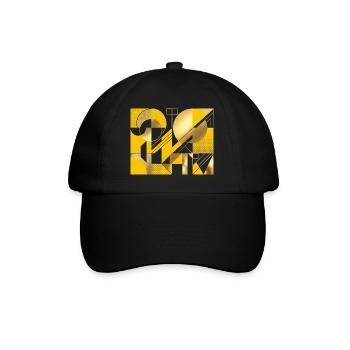 Maison d’or folle - Casquette classique - noir/noir - Devant
