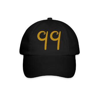 99 - Baseball Cap - black/black - Front