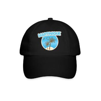 Martinique Beach - Baseball Cap - black/black - Front
