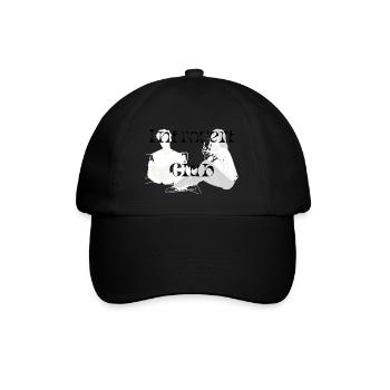 Independent Club Duo Illustration - Baseballkappe - Schwarz/Schwarz - Vorne