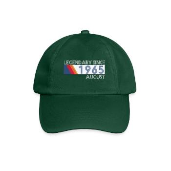 Retro SiFi Legendary depuis août 1965 - Jour de naissance - Casquette classique - vert bouteille - Devant
