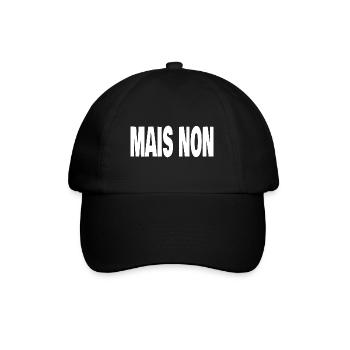 mais non - Casquette classique - noir/noir - Devant