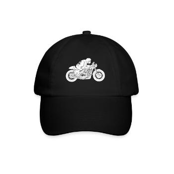 Motorcyclists - Baseball Cap - black/black - Front