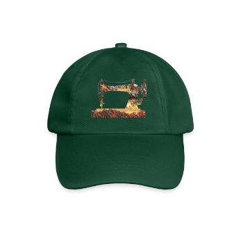Machine à coudre - Casquette classique - vert bouteille - Devant