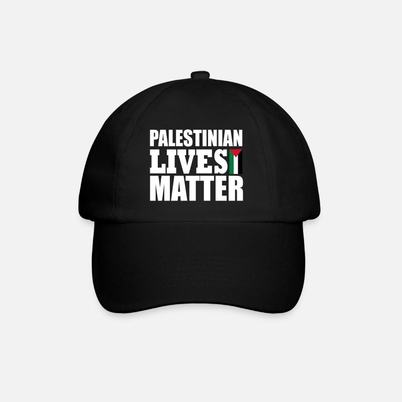 palestinian lives matter - Casquette classique - noir/noir