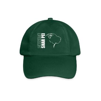 CHINOIS SHAR PEI Profil Chiens Wilsigns - Casquette classique - vert bouteille - Devant