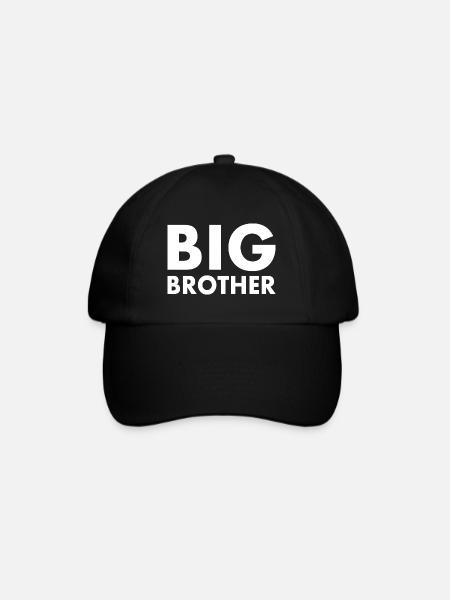 Big brother - Baseballkappe - Schwarz/Schwarz