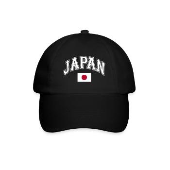 Drapeau du Japon - Casquette classique - noir/noir - Devant
