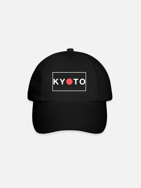 Drapeau de Kyoto au Japon - Casquette classique - noir/noir
