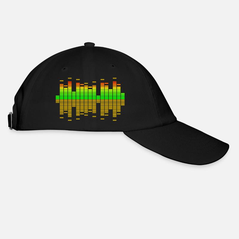 equalizer - Baseballkappe - Schwarz/Schwarz