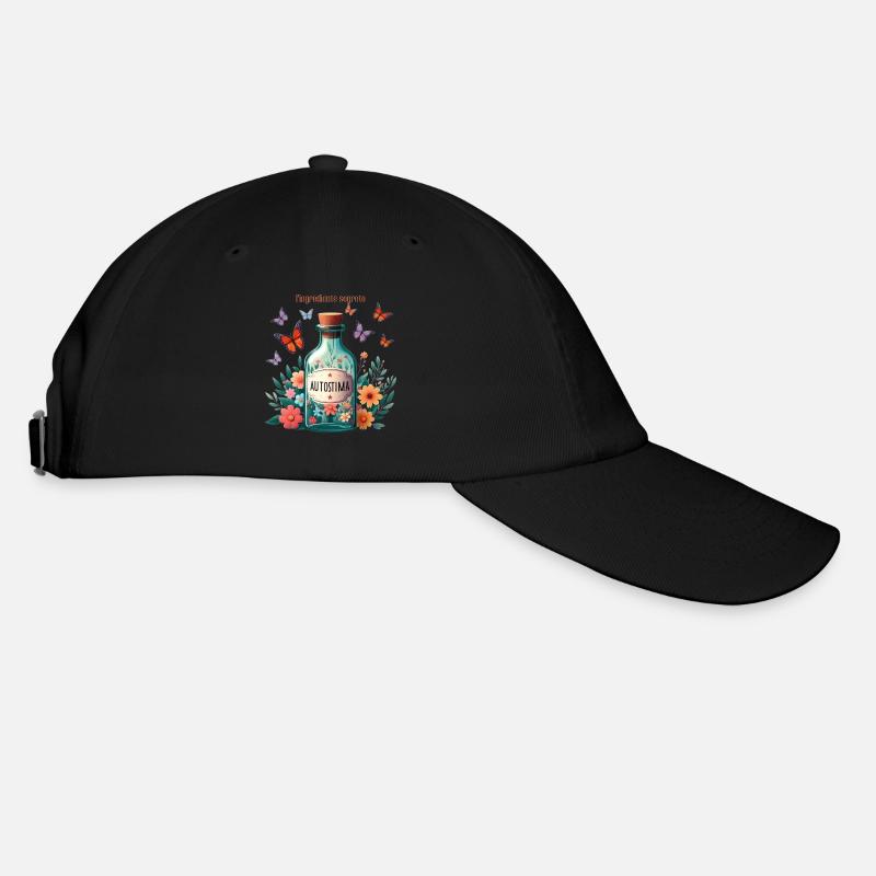The secret 🤫 ingredient - Baseball Cap - black/black
