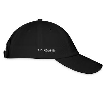 L.A. Swish Classic Logo White - Baseballkappe - Schwarz/Schwarz - Rechts