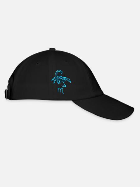 Skorpion - Baseballkappe - Schwarz/Schwarz