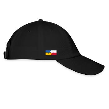 Ukraine Pologne Drapeau Puzzle - Casquette classique - noir/noir - Droite