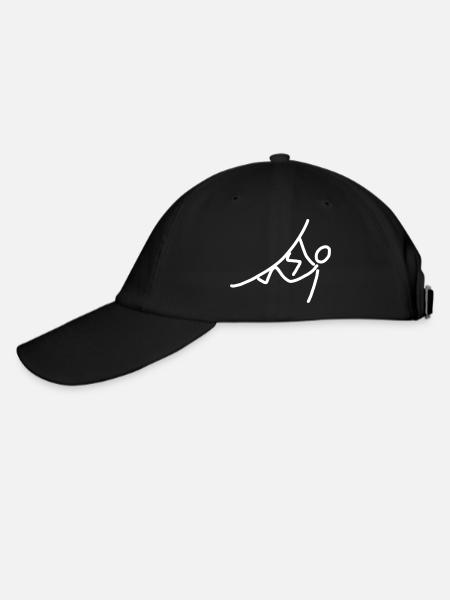 iYpsilon Klettern - Baseballkappe - Schwarz/Schwarz