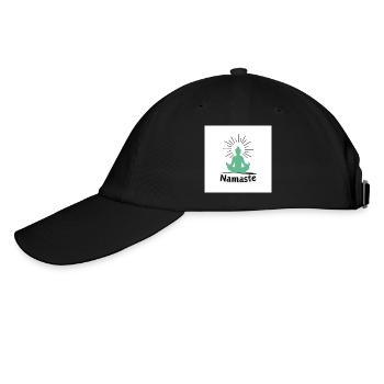 Namaste_2 - Baseball Cap - black/black - Left