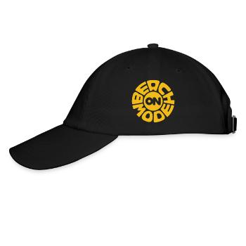 Beach Fashion On Beach Font Design Beach Holidays - Baseball Cap - black/black - Left
