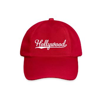 Hollywood - Baseballkappe - klassisch Rot - Vorne