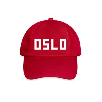 Oslo - Baseballkappe - klassisch Rot - Vorne