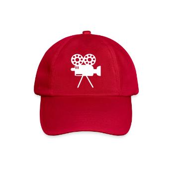 kamera icon film - Baseballkappe - klassisch Rot - Vorne