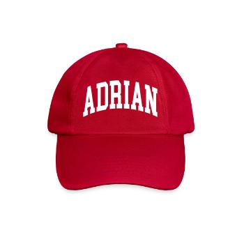 Adrian - Baseballkappe - klassisch Rot - Vorne