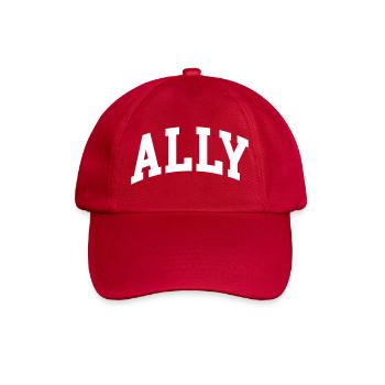Ally - Baseballkappe - klassisch Rot - Vorne