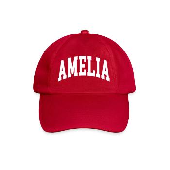Amelia - Baseballkappe - klassisch Rot - Vorne