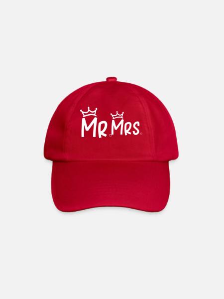 mrs_heart_crown - Baseballkappe - klassisch Rot