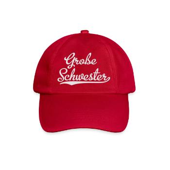 Große Schwester - Baseballkappe - klassisch Rot - Vorne