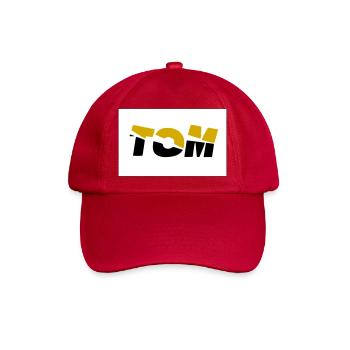 Tom - Baseballkappe - klassisch Rot - Vorne
