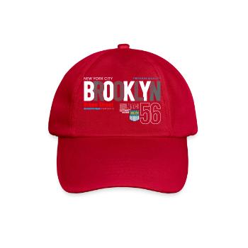 Brooklyn Street Art Urban Design - Baseballkappe - klassisch Rot - Vorne