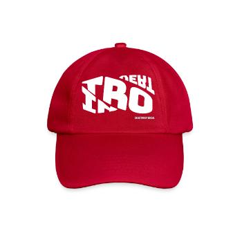 Introvert selectively social - Baseballkappe - klassisch Rot - Vorne
