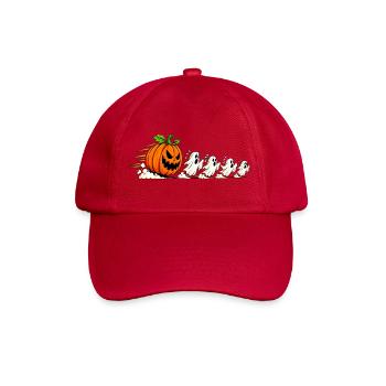 HALLOWEEN KÜRBIS GEIST - Baseballkappe - klassisch Rot - Vorne