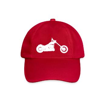 Harrikka Softail Chopper - Baseballkappe - klassisch Rot - Vorne