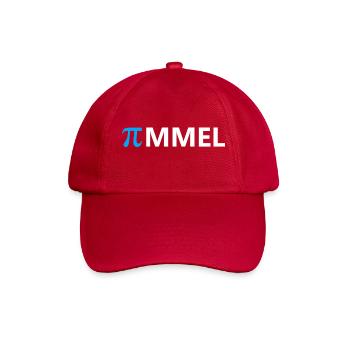 Einfach nur Pimmel blau - Baseballkappe - klassisch Rot - Vorne