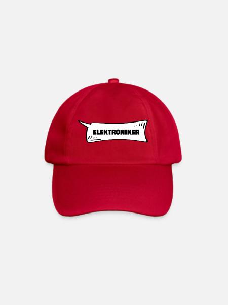 Azubi Elektroniker - Baseballkappe - klassisch Rot