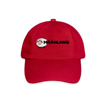 Melanie Schaf "Mäählanie" - Baseballkappe - klassisch Rot - Vorne