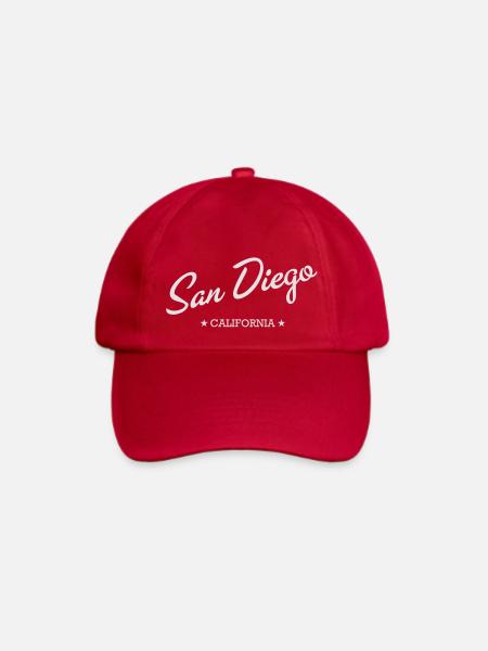 San Diego - Baseballkappe - klassisch Rot