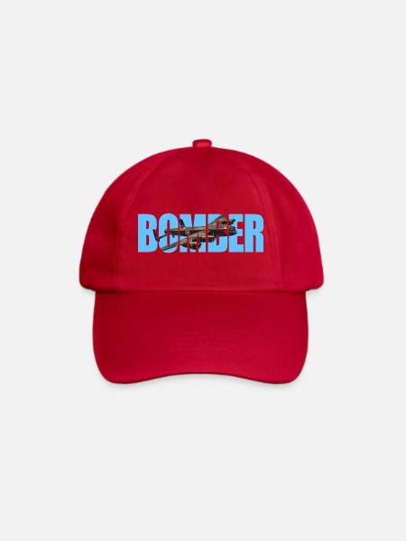Bomber Avro Lancaster - Baseballkappe - klassisch Rot