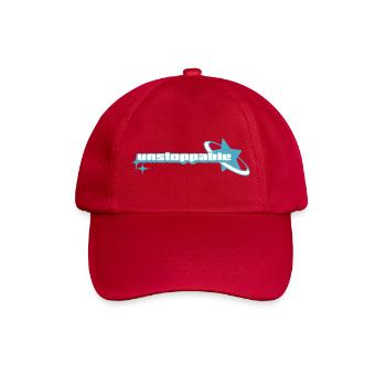 Cosmic Fancy Glow _ Unaufhaltsam - Baseballkappe - klassisch Rot - Vorne