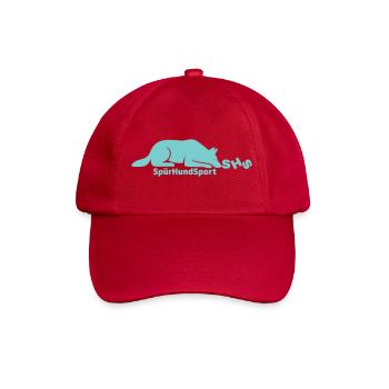 SHS Logo mint - Baseballkappe - klassisch Rot - Vorne