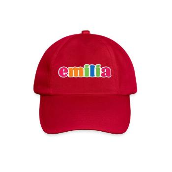 Emilia Geschenk - Baseballkappe - klassisch Rot - Vorne