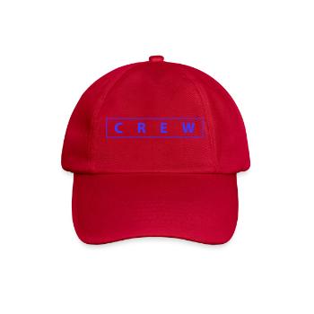 crew_01- - Baseballkappe - klassisch Rot - Vorne